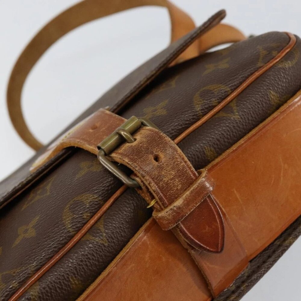 LOUIS VUITTON Monogram Cartouchiere MM Shoulder Bag Vintage M51253 Auth 149607 - Picture 8 of 16
